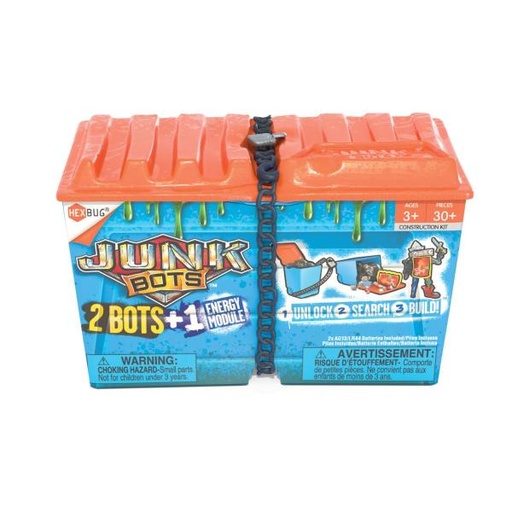 [HV4306842] Basurero Sorpresa Jumk Bots 30pzs Display/10 3a+