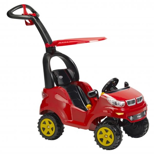 [PS1630] Carro Rojo Prinsel Montable de Empujar  1-5a